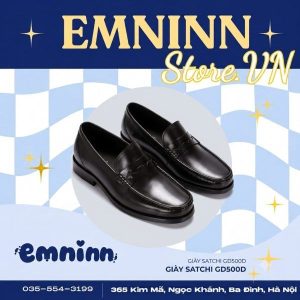Giày lười da nam công sở GD007